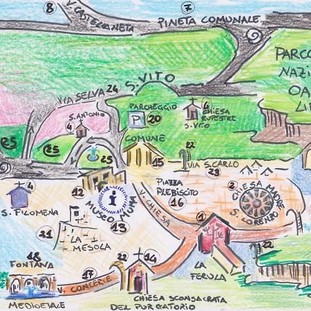 La Ferula Villa Laterza Buitenkant foto